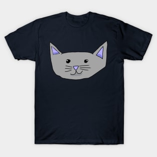 Dark Grey Cat T-Shirt